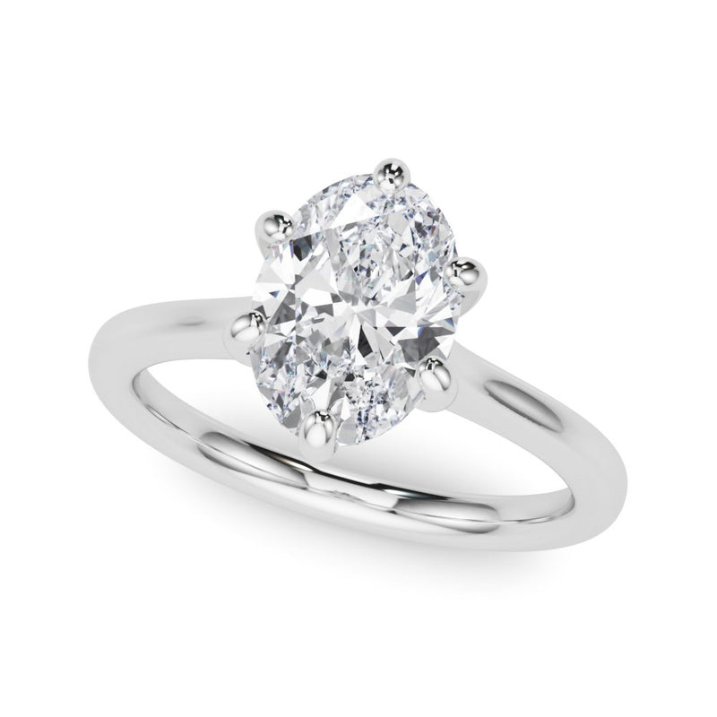 Eve Oval Solitaire Engagement Ring