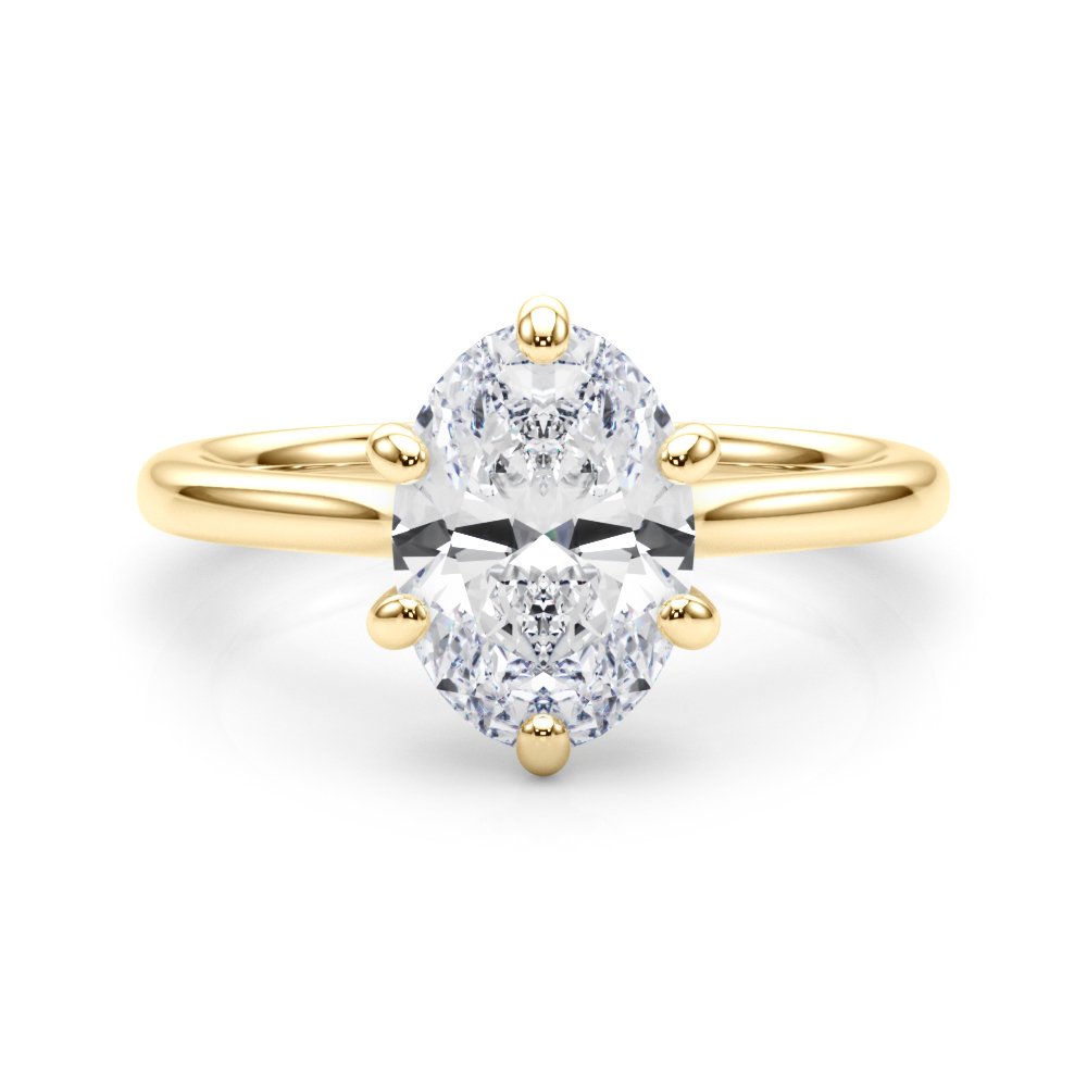 Eve Oval Solitaire Engagement Ring
