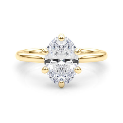 Eve Oval Solitaire Engagement Ring