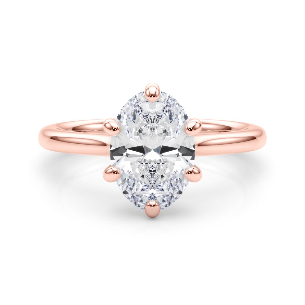 Eve Oval Solitaire Engagement Ring