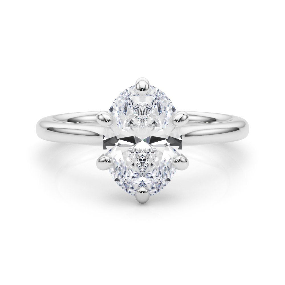 Eve Oval Solitaire Engagement Ring