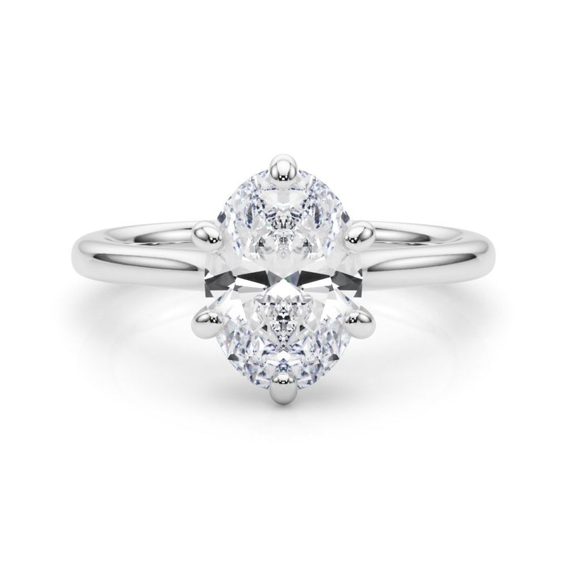 Eve Oval Solitaire Engagement Ring