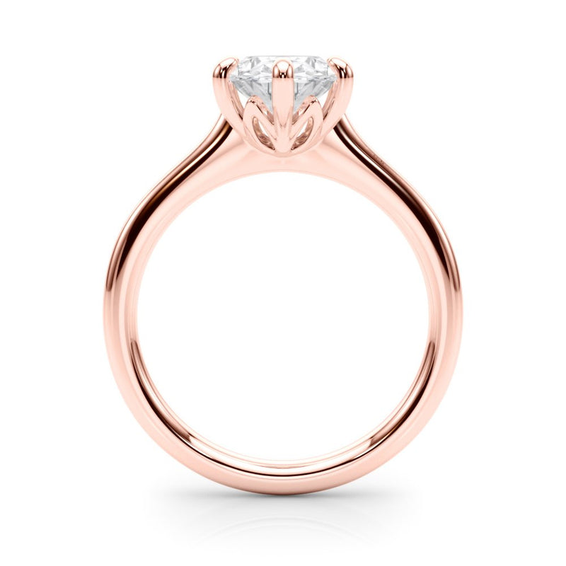 Eve Oval Solitaire Engagement Ring