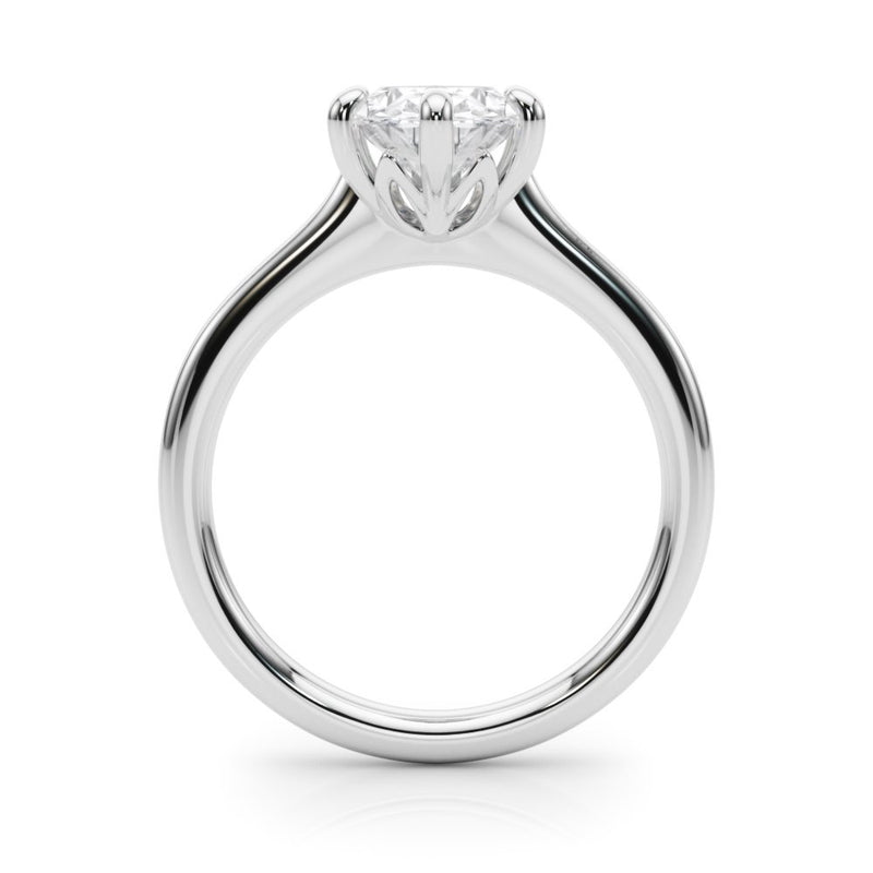 Eve Oval Solitaire Engagement Ring