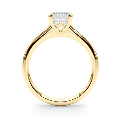 Lia Emerald Cut Solitaire Engagement Ring