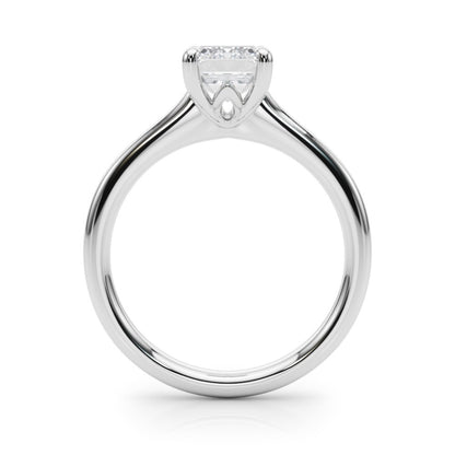 Lia Emerald Cut Solitaire Engagement Ring