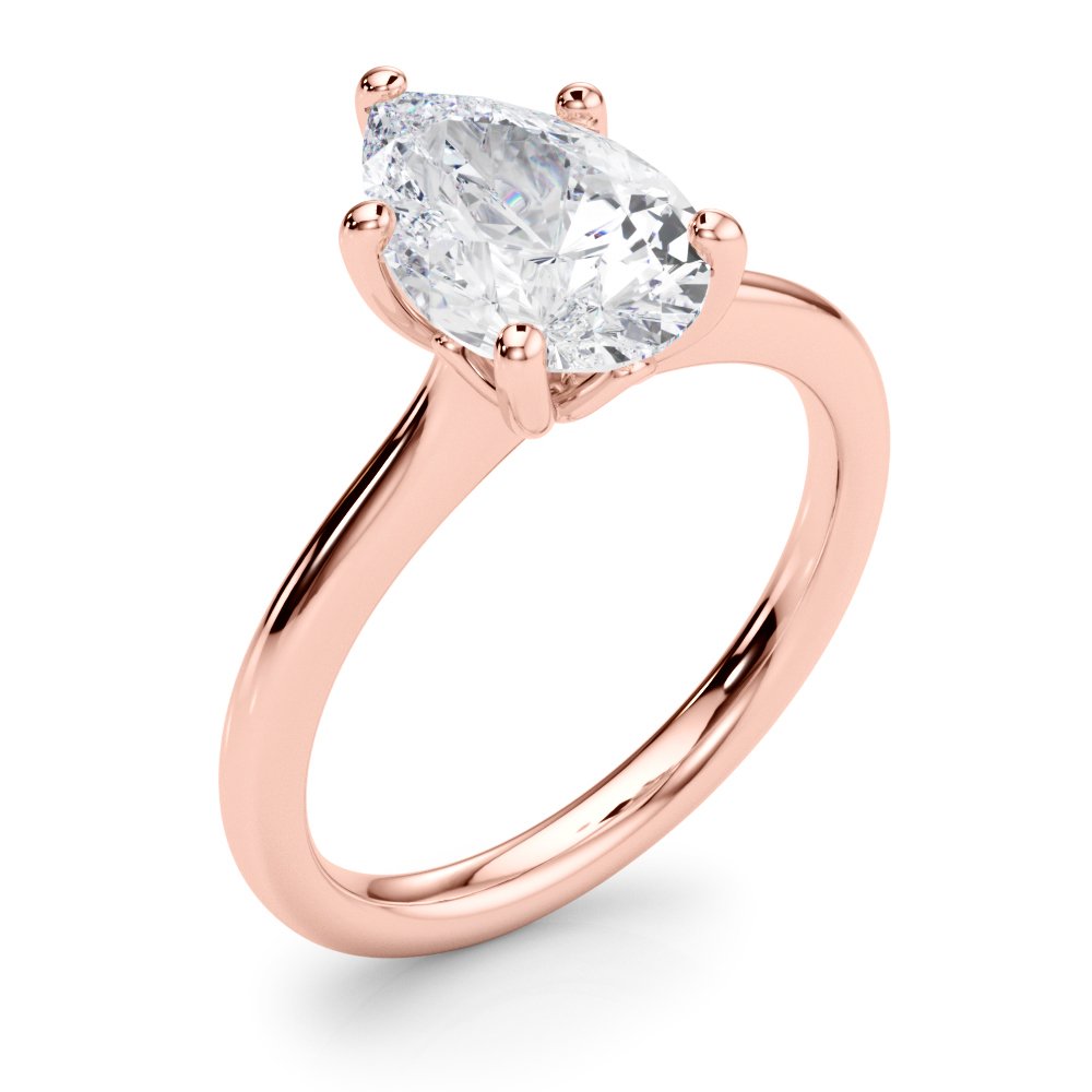 Nora Pear Solitaire Engagement Ring