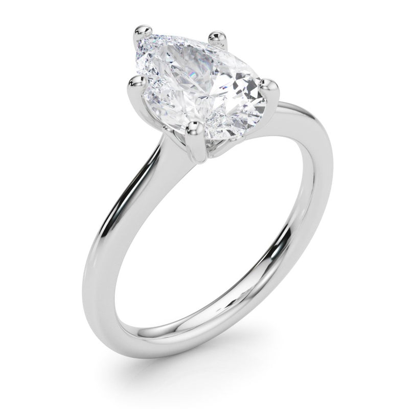 Nora Pear Solitaire Engagement Ring