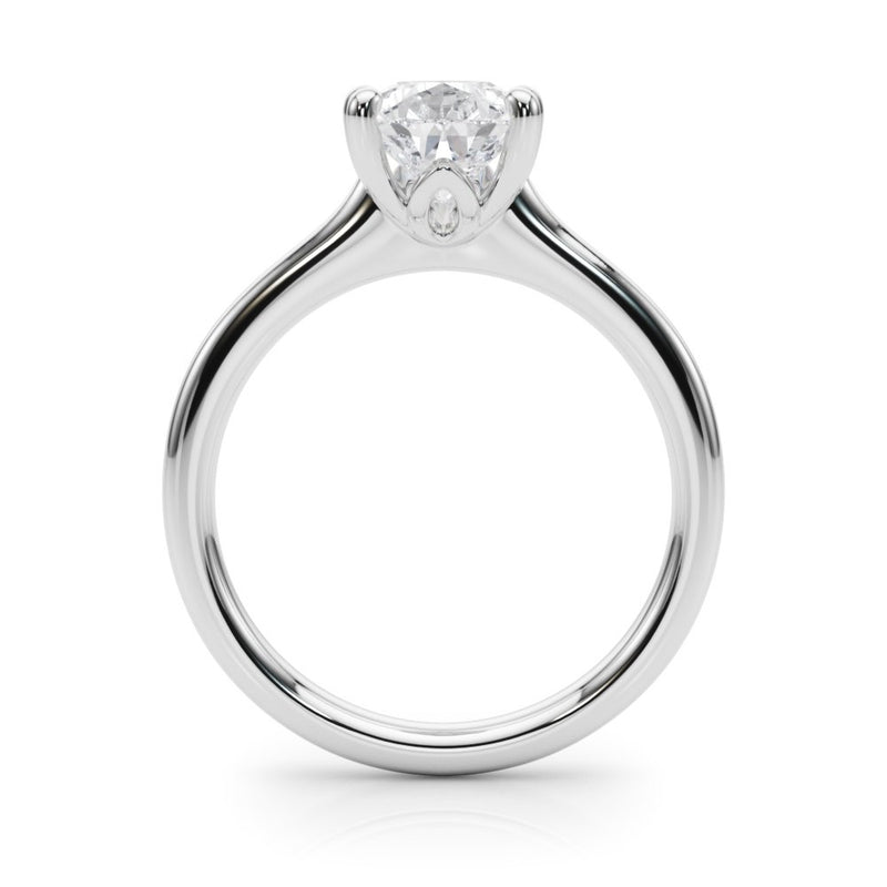 Nora Pear Solitaire Engagement Ring