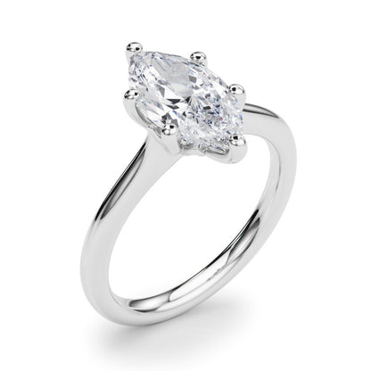 Lola Marquise Solitaire Engagement Ring