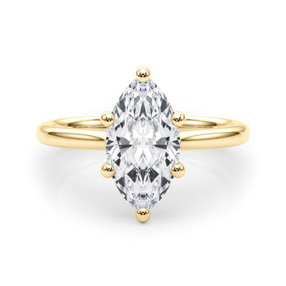 Lola Marquise Solitaire Engagement Ring