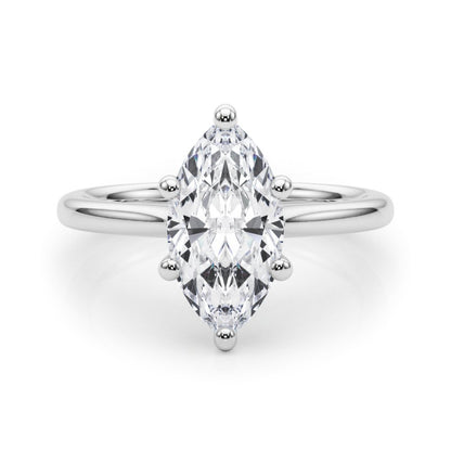 Lola Marquise Solitaire Engagement Ring