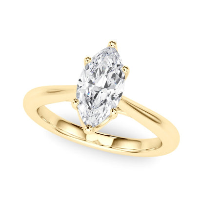 Mila Marquise Solitaire Engagement Ring