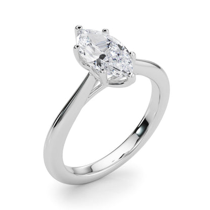 Mila Marquise Solitaire Engagement Ring