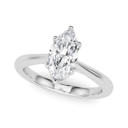 Mila Marquise Solitaire Engagement Ring