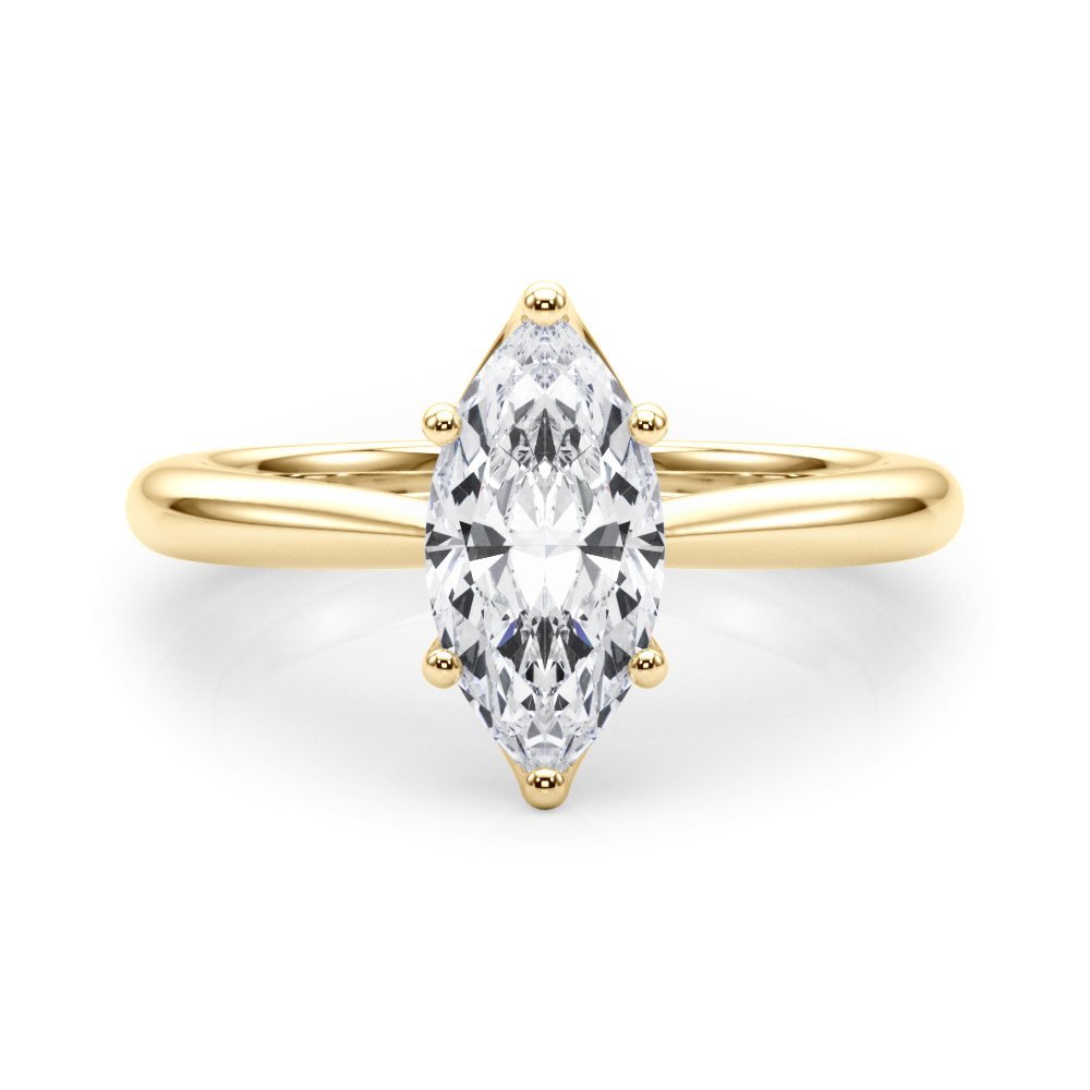 Mila Marquise Solitaire Engagement Ring