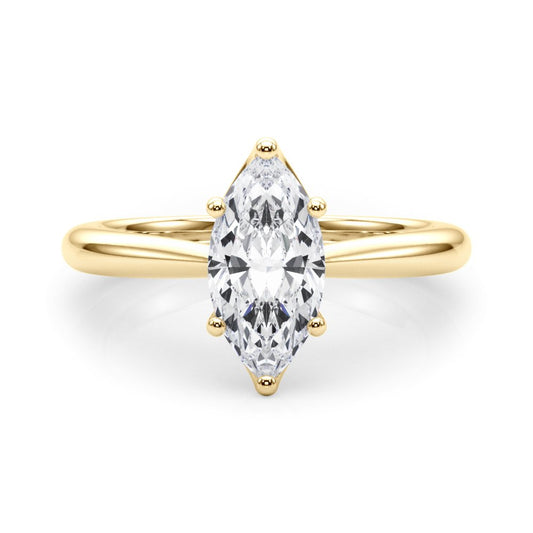 Mila Marquise Solitaire Engagement Ring