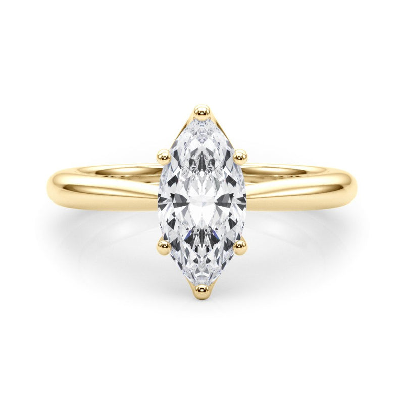 Mila Marquise Solitaire Engagement Ring