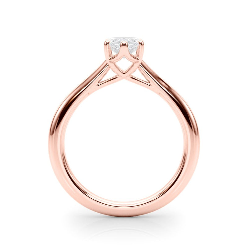 Mila Marquise Solitaire Engagement Ring
