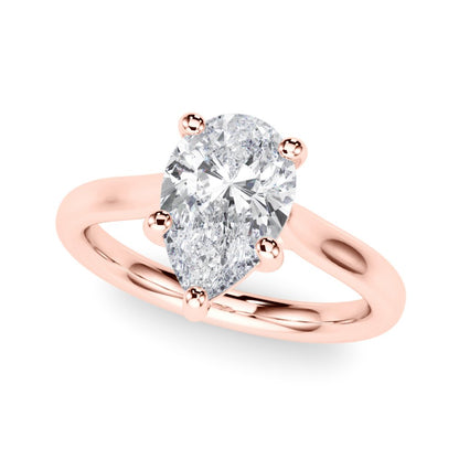 Maya Pear Solitaire Engagement Ring