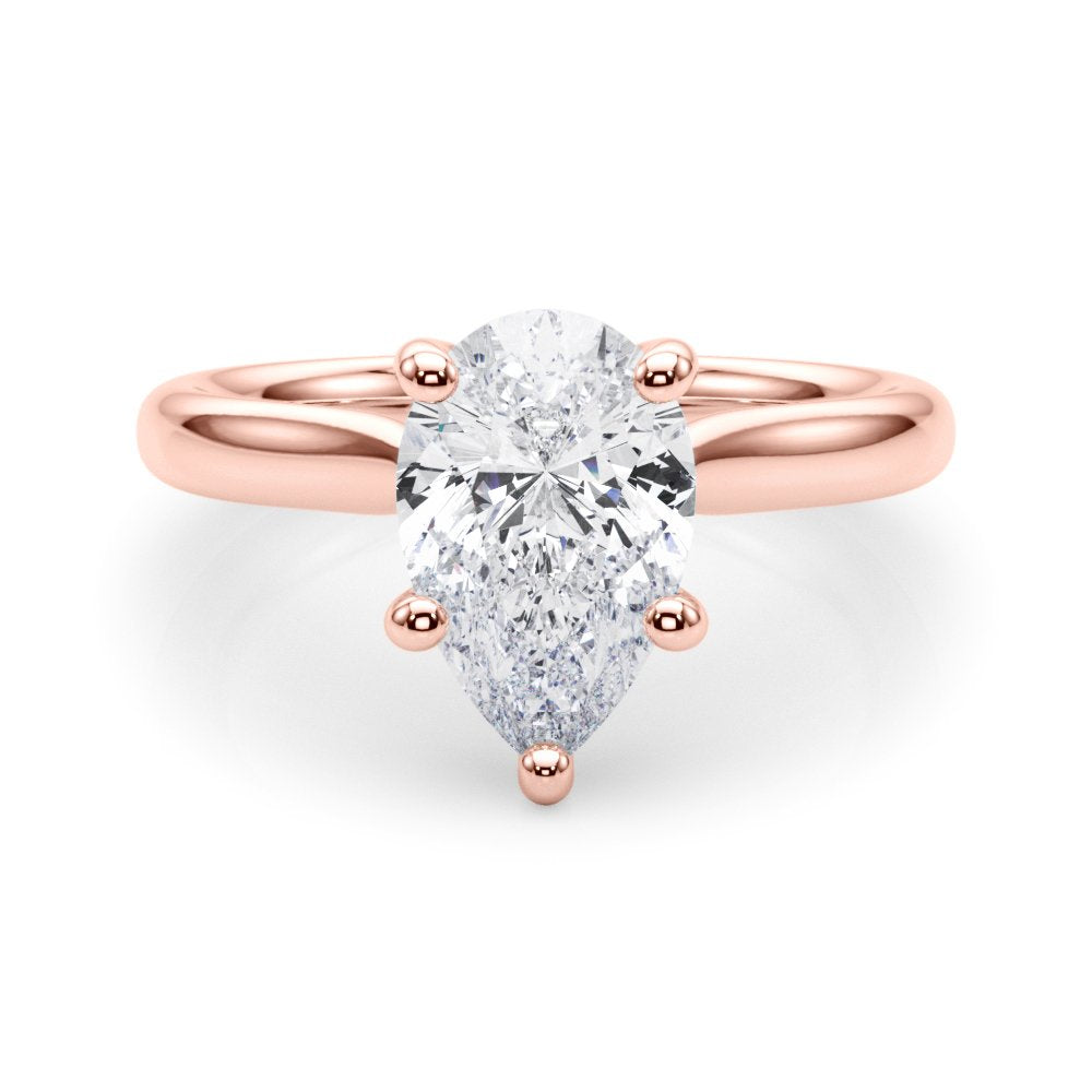 Maya Pear Solitaire Engagement Ring