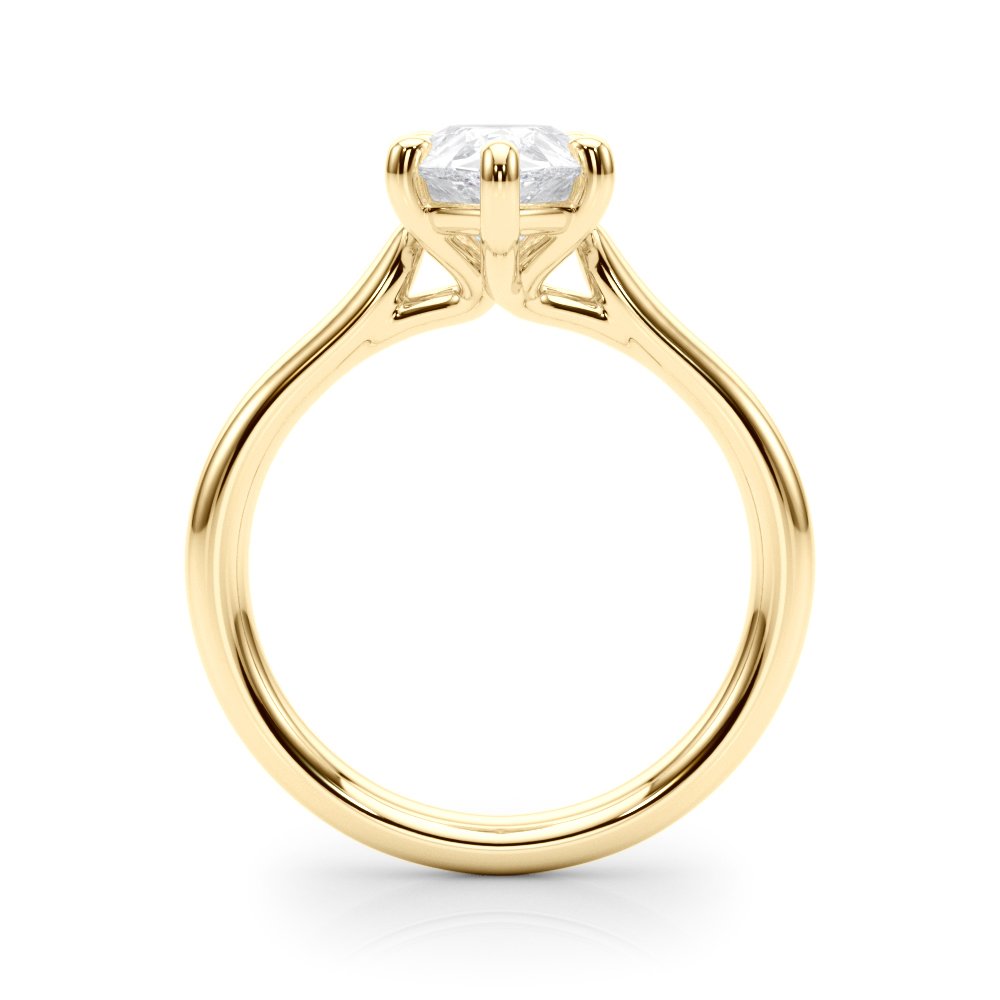 Maya Pear Solitaire Engagement Ring