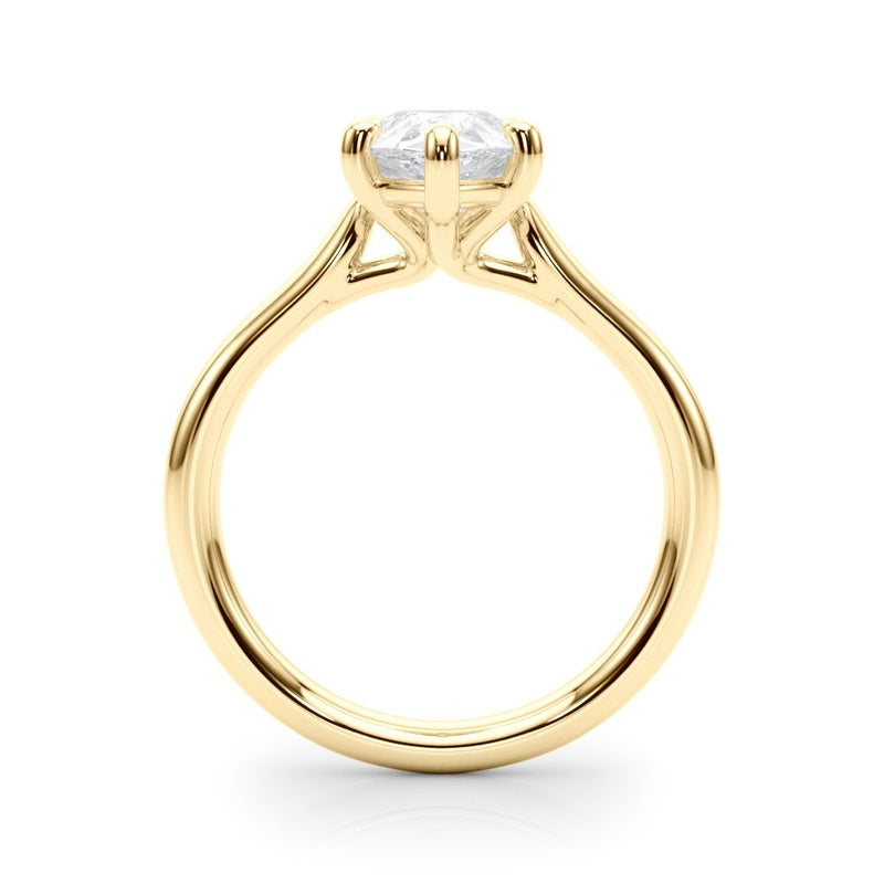 Maya Pear Solitaire Engagement Ring