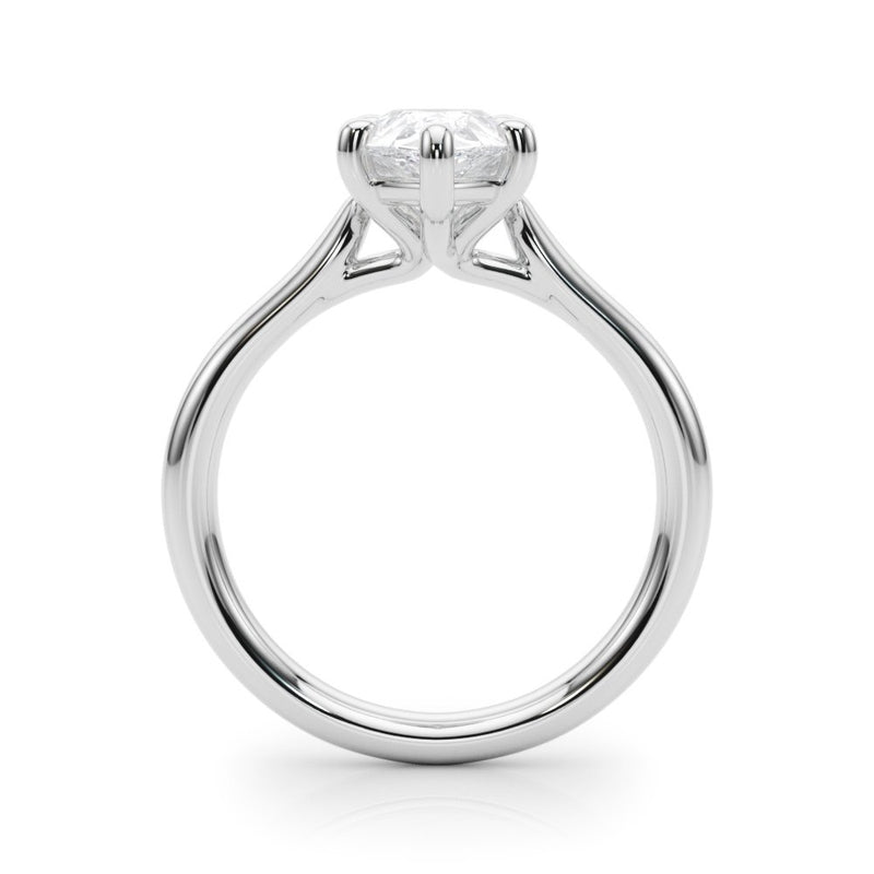 Maya Pear Solitaire Engagement Ring