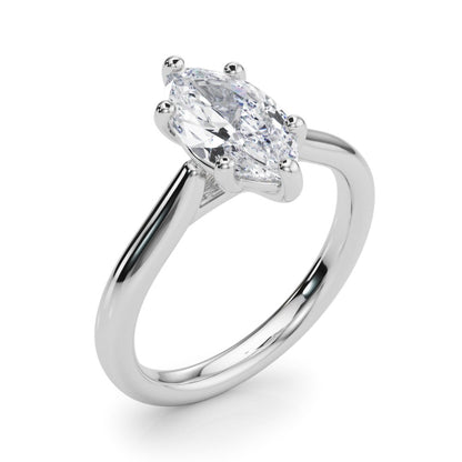 Iris Marquise Solitaire Engagement Ring