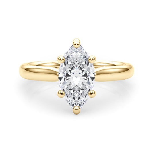 Iris Marquise Solitaire Engagement Ring