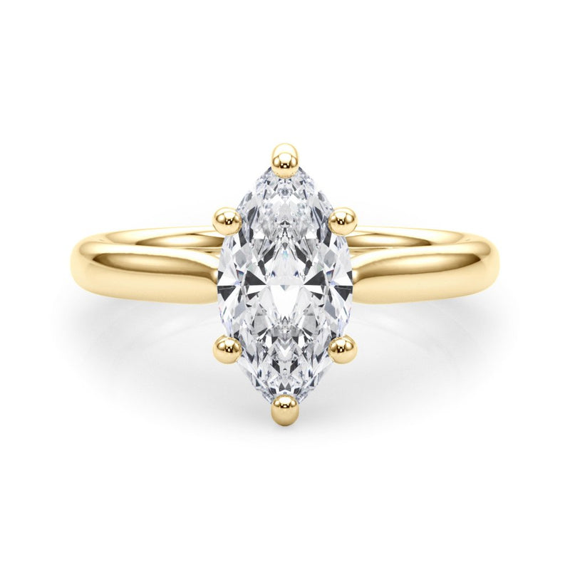 Iris Marquise Solitaire Engagement Ring
