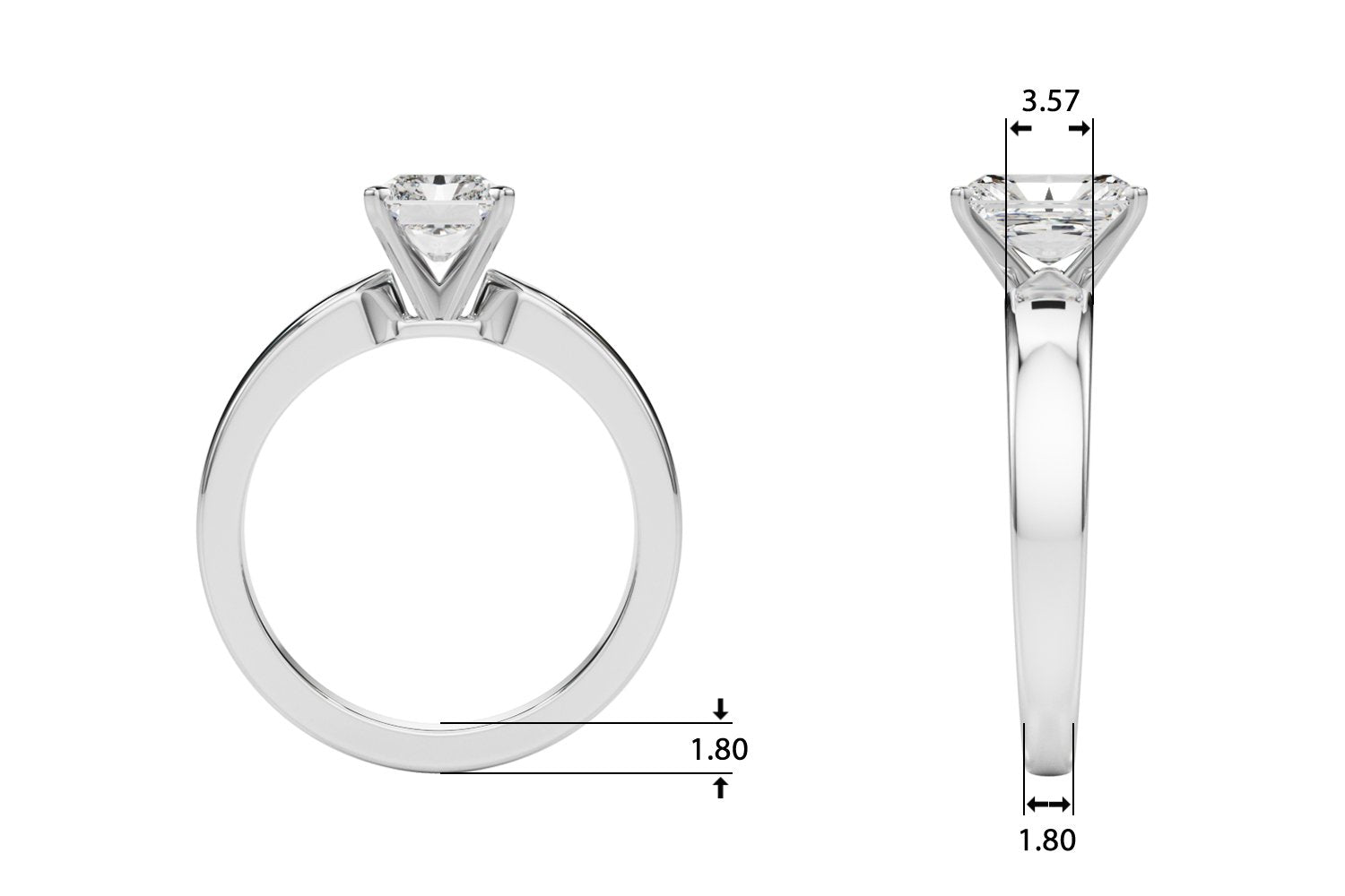 Noemi Round Solitaire Engagement Ring