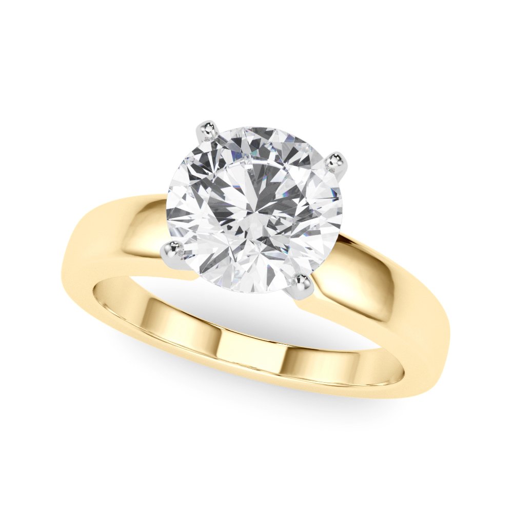 Noemi Round Solitaire Engagement Ring