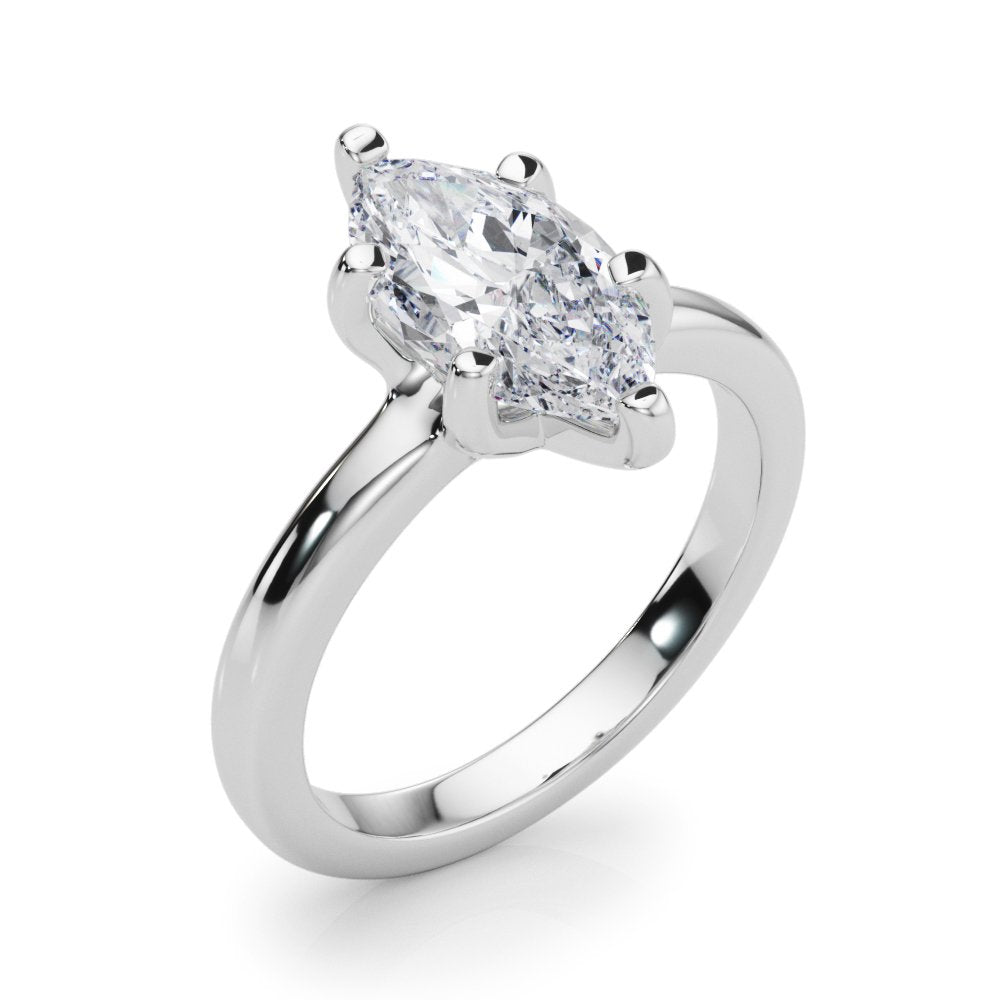 Lena Marquise Solitaire Engagement Ring