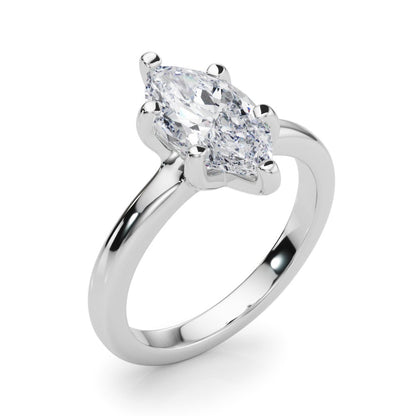 Lena Marquise Solitaire Engagement Ring