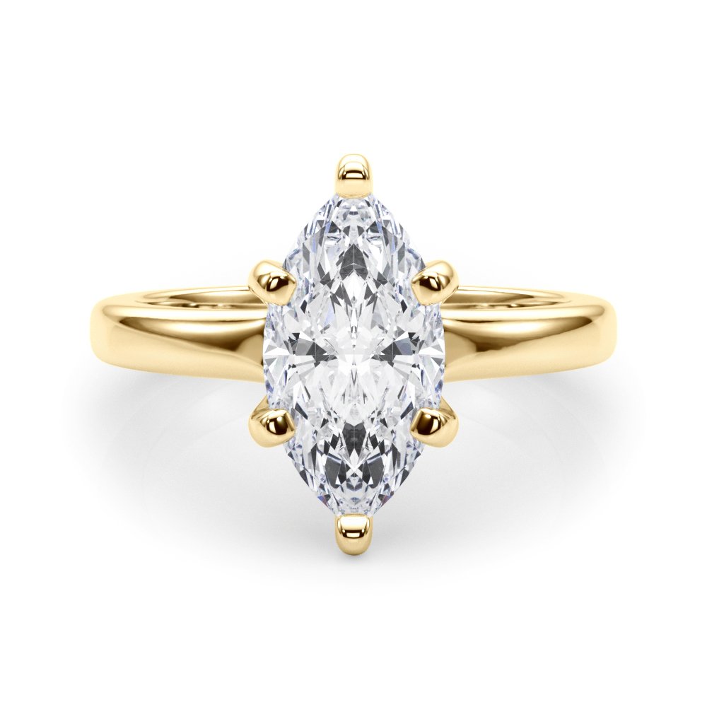 Lena Marquise Solitaire Engagement Ring
