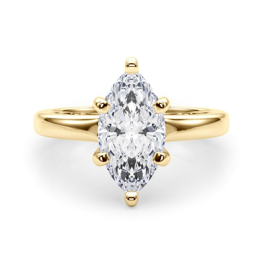 Lena Marquise Solitaire Engagement Ring