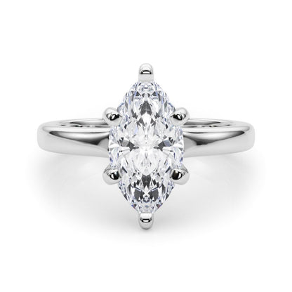 Lena Marquise Solitaire Engagement Ring