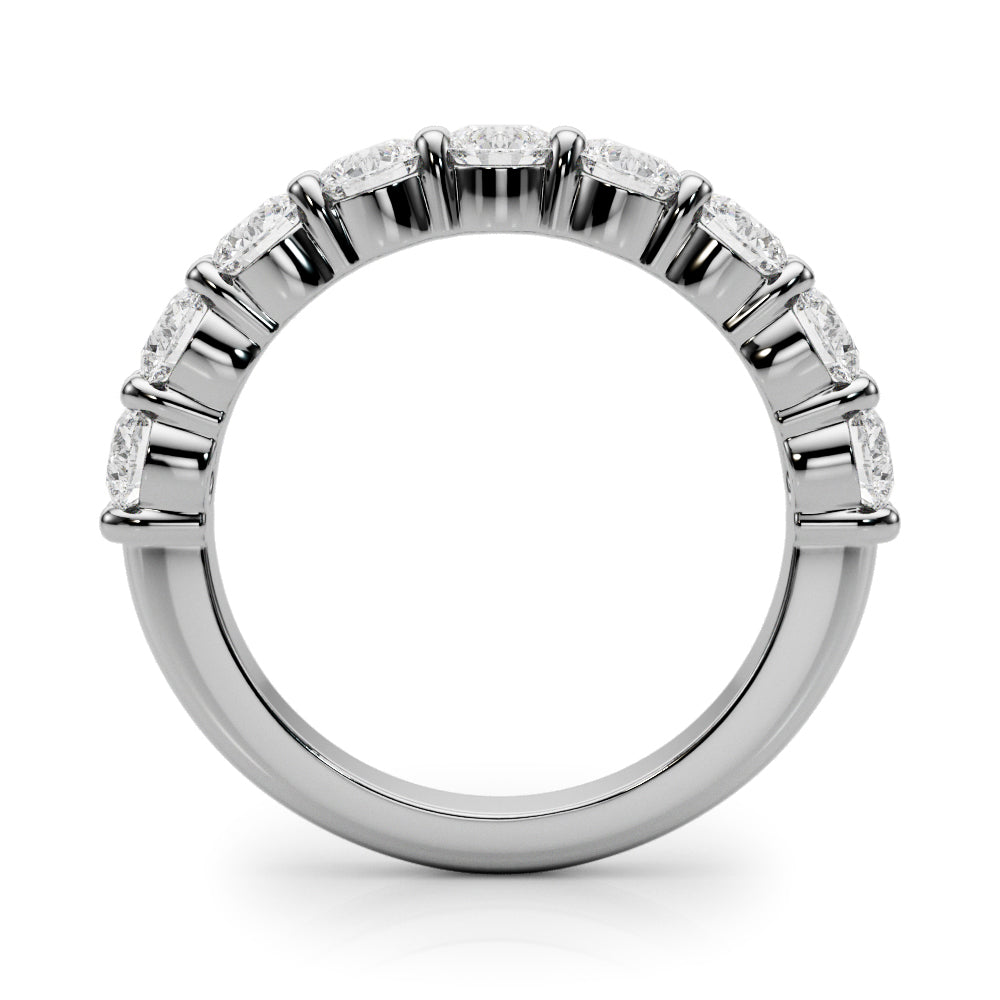 Aurore Nine-stone Prong-set Half-eternity Band