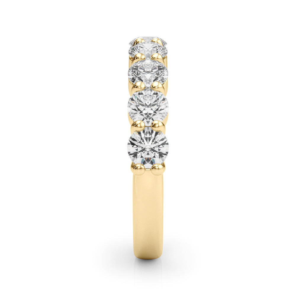 Aurore Nine-stone Prong-set Half-eternity Band