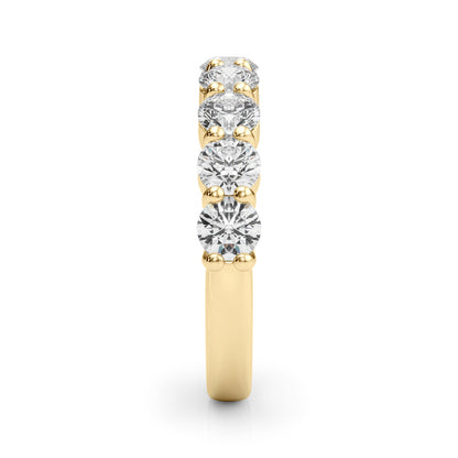 Aurore Nine-stone Prong-set Half-eternity Band