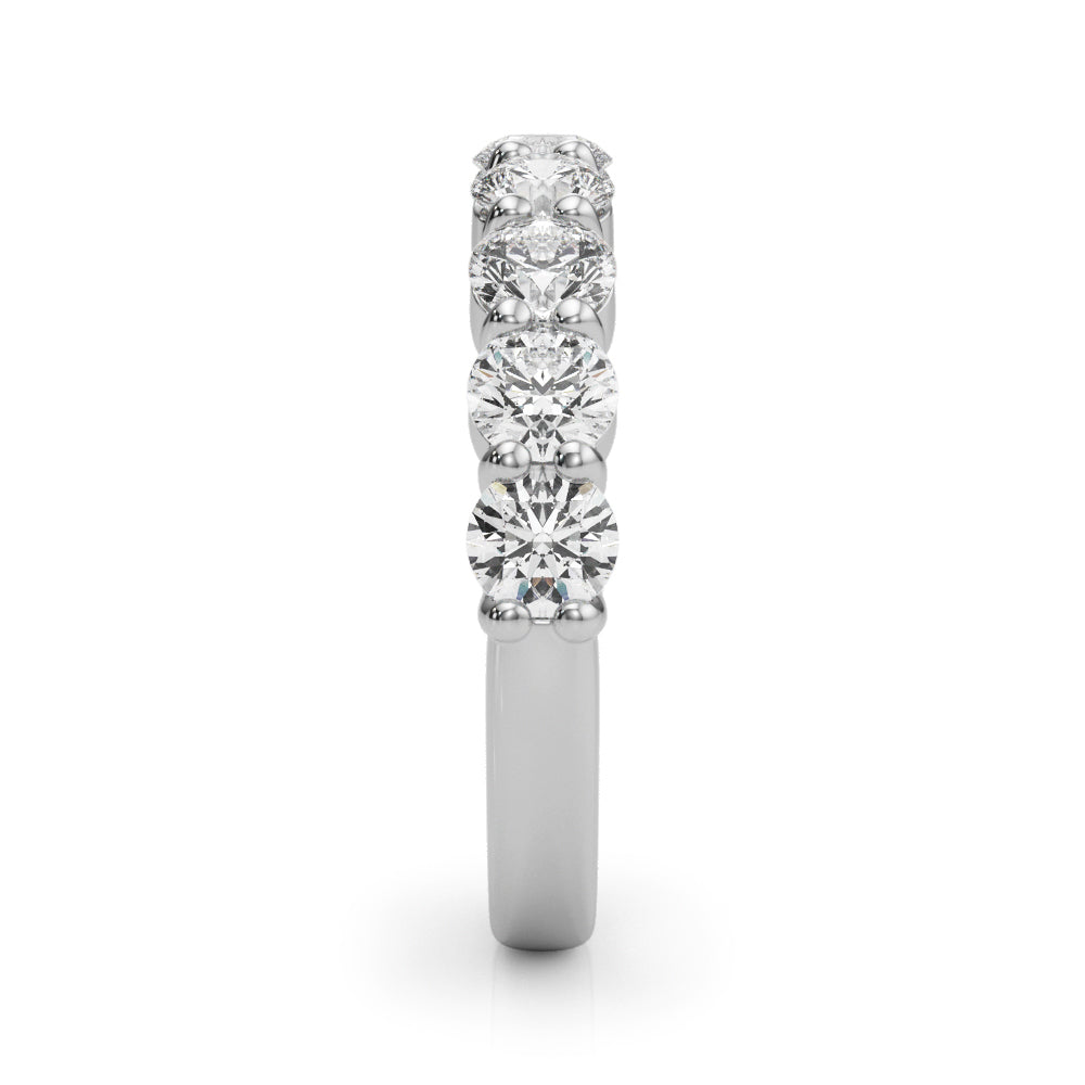 Aurore Nine-stone Prong-set Half-eternity Band