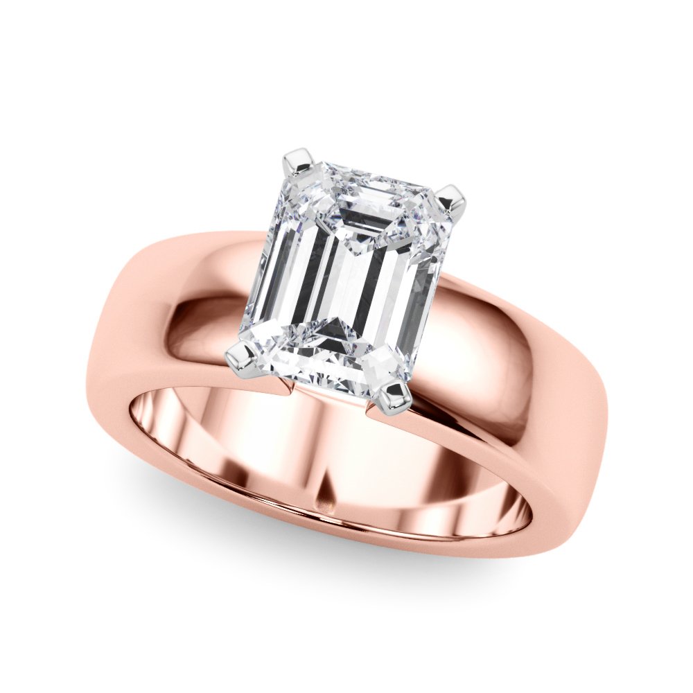 Marta Round Solitaire Engagement Ring