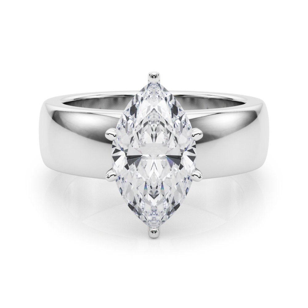 Marta Round Solitaire Engagement Ring