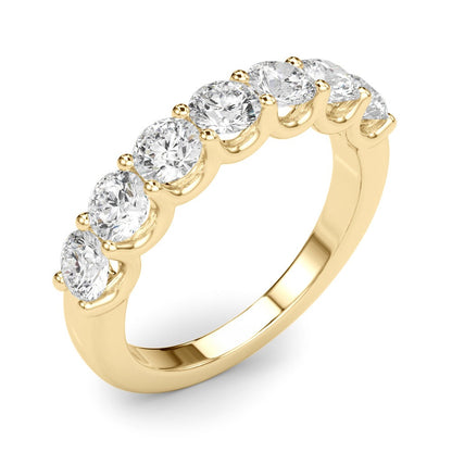 Albane Seven-stone Prong Diamond Band