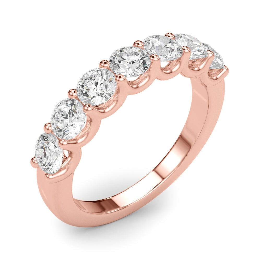 Albane Seven-stone Prong Diamond Band