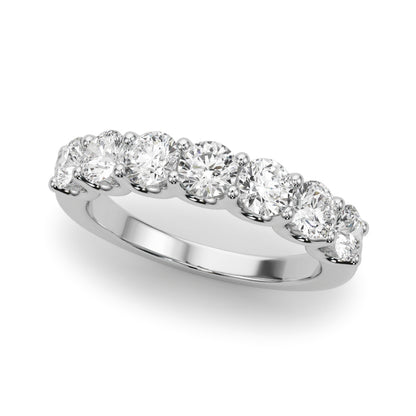 Albane Seven-stone Prong Diamond Band