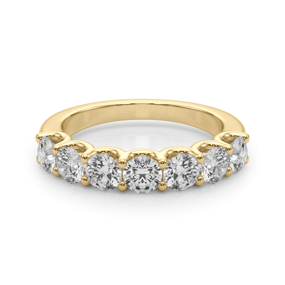 Albane Seven Stone Prong Diamond Band
