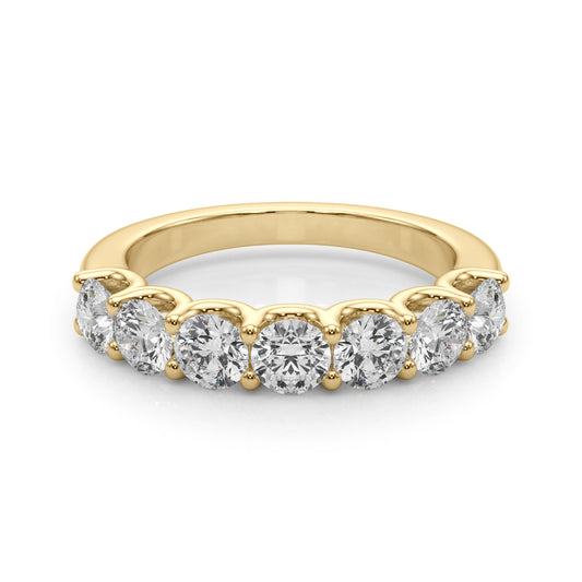 Albane Seven-Stone Prong Diamond Band