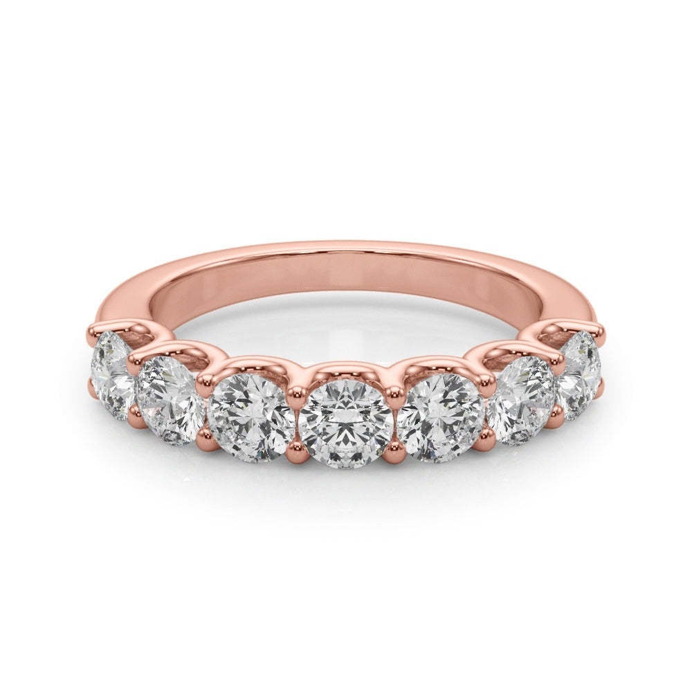 Albane Seven-stone Prong Diamond Band